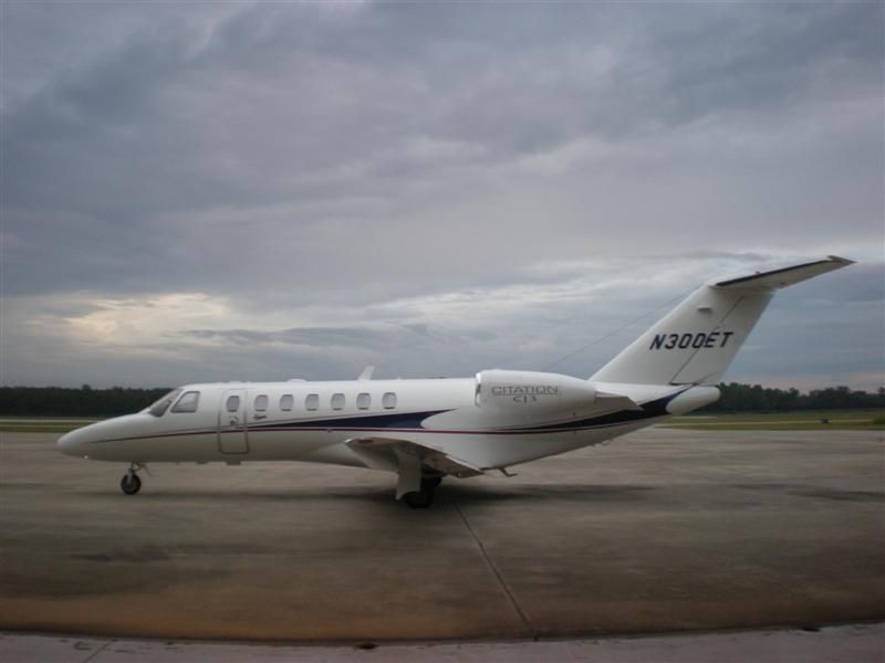 Cessna Citation CJ3 (N300ET) - At Rocky Mount Airport.