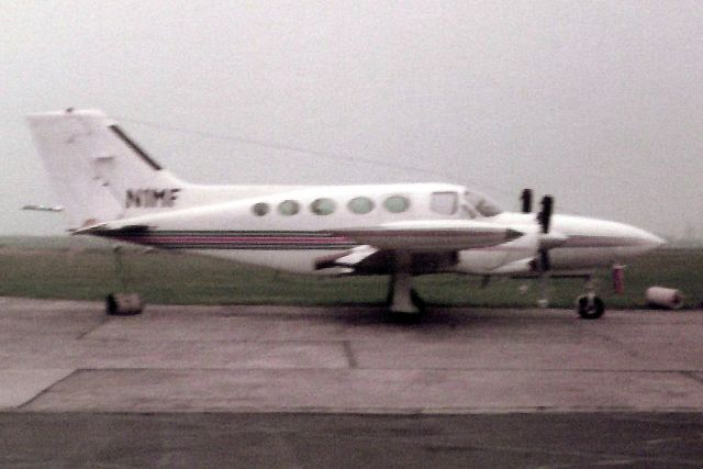 Cessna 421 (N1MF) - Seen here on 7-Apr-84.br /br /Registration cancelled 14-May-10.