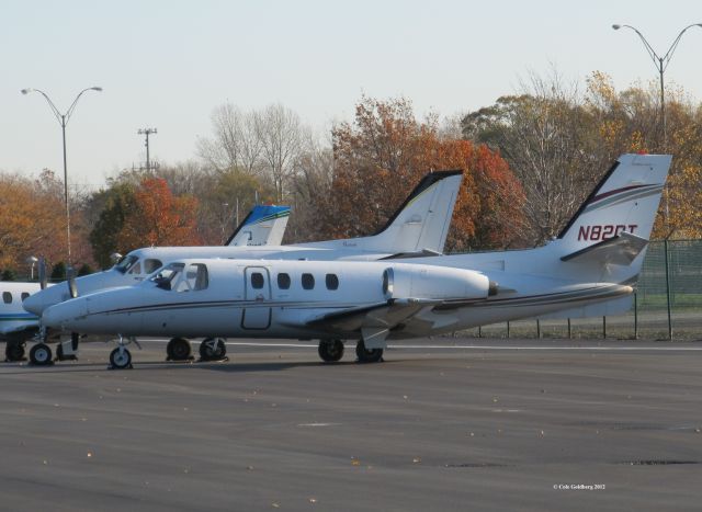 Cessna 500 Citation 1 (N82DT) - N82DT is seen at KBKL. Please look for more photos at Opshots.net