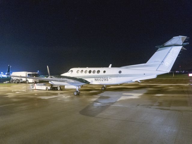 Beechcraft Super King Air 350 (N6029S) - 12 APR 2017. On a ferry flight from the USA to U.K.