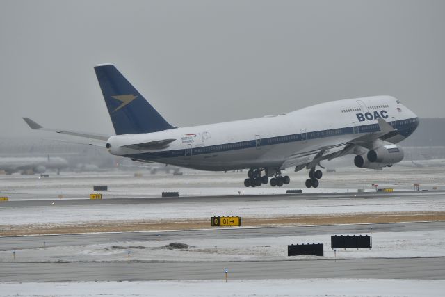 Boeing 747-400 (G-BYGC) - Landing 10-C on 02-20-19