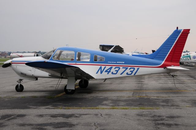 Piper Cherokee Arrow (N43731) - Seen at KFDK on 6/28/2009.