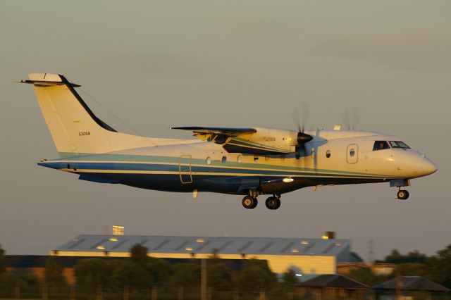 Fairchild Dornier 328 (53058) - This Wolfhound arrived 10 minutes before the sun went down