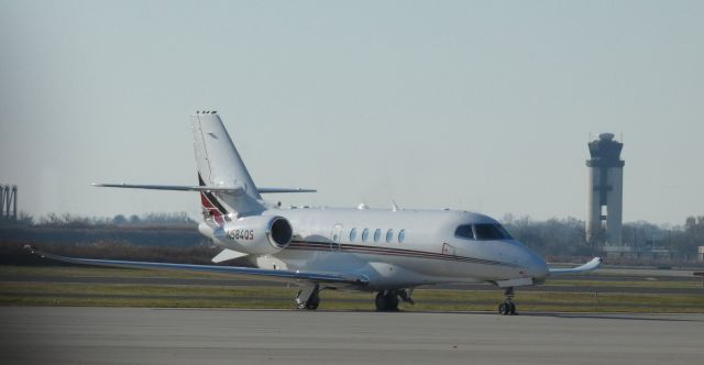 Cessna Citation Latitude (N584QS) - Catching some tarmac time is this 2018 Cessna Citation Latitude 680A from the Autumn of 2020.