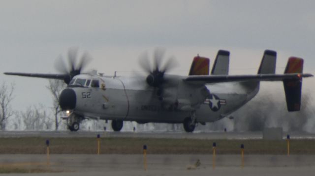 Grumman C-2 Greyhound (16-2163) - The Second Greyhound that landed at BUF for the flyover