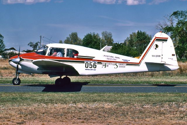 Piper Apache (VH-DRR) - PIPER PA-23-160 APACHE - REG : VH-DRR (CN 23/1366) - MILDURA VIC. AUSTRALIA - YMIA (18/11/1984) 35MM SLIDE SCANNED WITH A EPSON PERFECTION V700 FLATBED SCANNER.