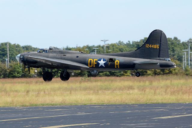 — — - Memphis Belle taking off from Olive Branch MS