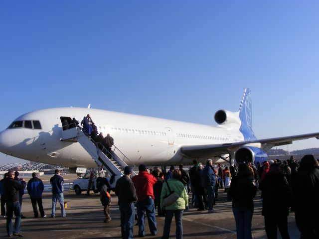 Lockheed L-1011 TriStar (N700TS) - This beautiful L-1011 Tristar made its final flight today to the Airline History Museum at the Kansas City Downtown Airport