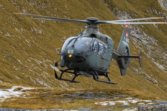 Eurocopter EC-635 (T360) - Axalp live fire demonstrationbr /Swiss Airforce / Eurocopter EC-635