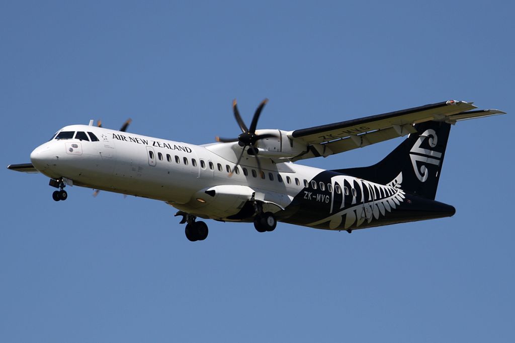 Aerospatiale ATR-72-600 (ZK-MVG) - on 31 January 2019