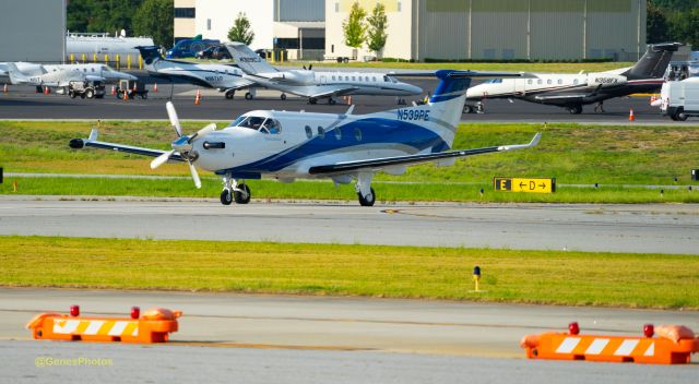 Pilatus PC-12 (N539PE) - Not a major fan of prop planes.  But this sleek Pilatus is one of my favorites.  