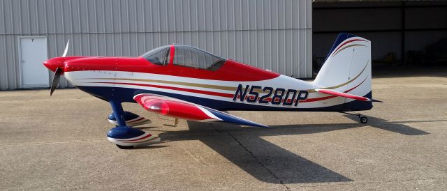 Vans RV-7 (N528DP) - In front of the Courtland hangar