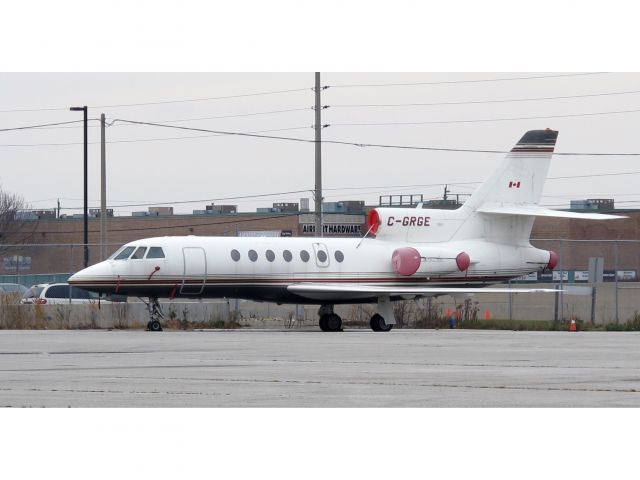 Dassault Falcon 50 (C-GRGE) - A Falcon 50.