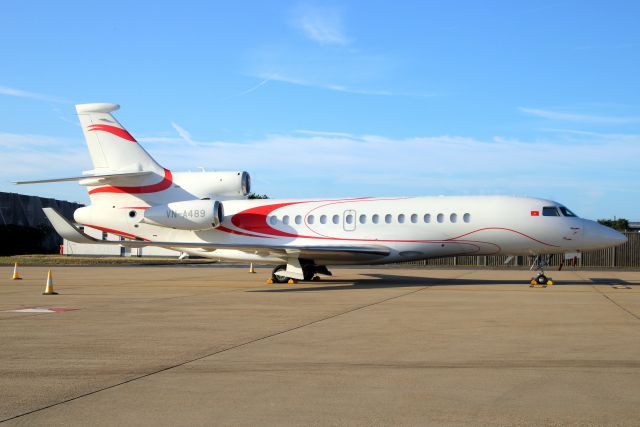 Dassault Falcon 8X (VN-A489) - Hai Au Aviation Falcon 8X parked on Stand 449 on 4-Jul-24 on a three-night visit from LSZH.