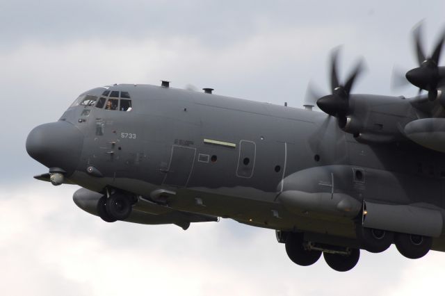 Lockheed EC-130J Hercules (11-5733) - 352nd SOW MC-130J on approach to its home base, RAF Mildenhall 27/07/16