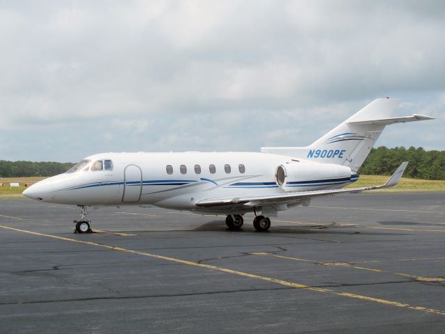 Hawker 800 (N900PE) - A very good business jet! No location as per request of the aircraft owner.