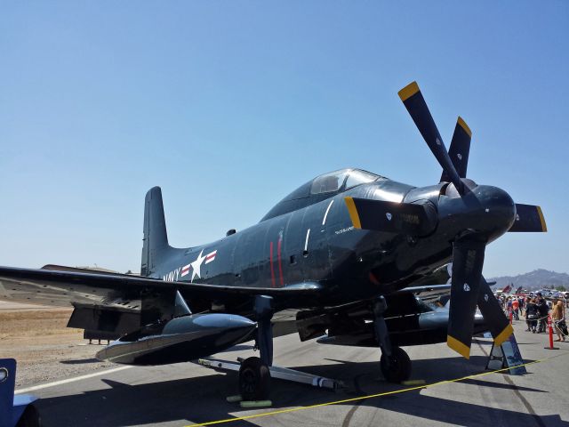 — — - Douglas A2D Skyshark - Air Show San Diego - Gillespie Field (KSEE) - Monica E Del Coro - TDelCoro - June 8, 2014
