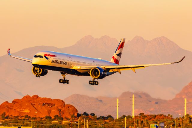 Airbus A350-1000 (G-WXBF) - I haven’t posted on FlightAware in nearly two years, so I thought it’d be nice to go back to my roots and put up some of my best work from 2024 on here! If you enjoy my work, follow me @phxplanepics on Instagram!