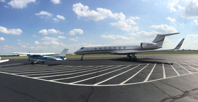 Cessna Skylane (N1291M) - C182 with a G550 at Ronson Aviation