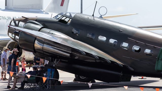 — — - Hudson, on static display at RAAF open day.