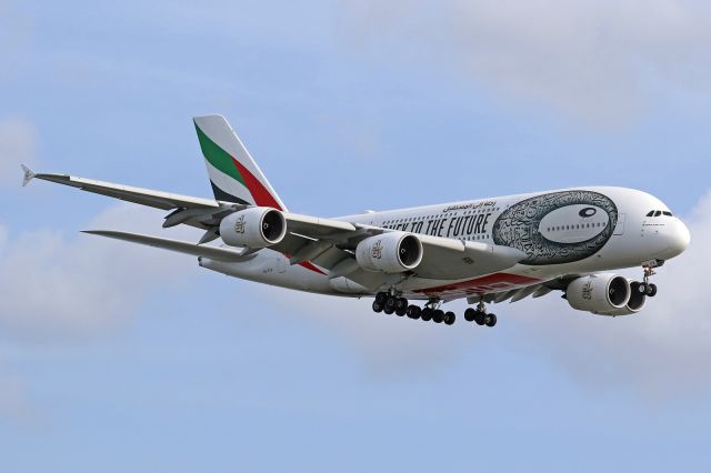Airbus A380-800 (A6-EUX) - "Journey to The Future" livery