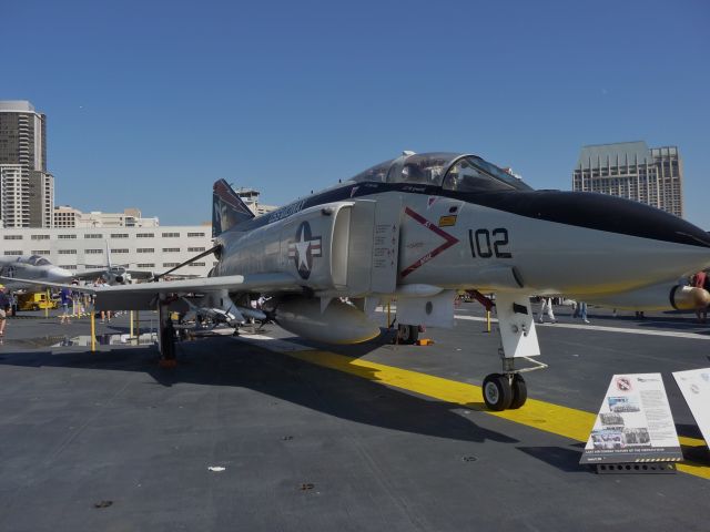 McDonnell Douglas F-4 Phantom 2 — - USS Midway
