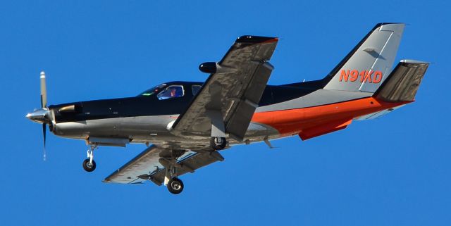 Socata TBM-850 (N91KD) - N91KD Socata TBM 850 - Las Vegas - Harry Reid International Airport KLASbr /USA - Nevada March 11, 2022br /Photo: Tomás Del Coro