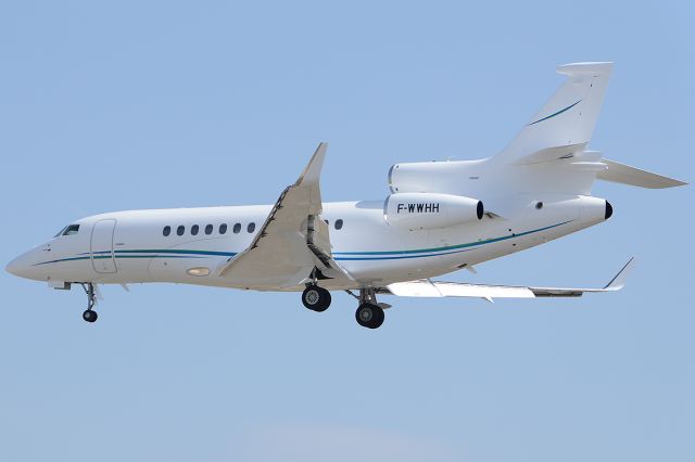 Dassault Falcon 7X (F-WWHH) - cn257, now registered as VP-CZS. March 2013.