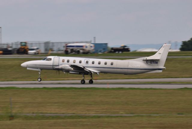 Swearingen SA-26 Merlin 2 (C-GTIM) - Air Ambulance flight arriving in Ottawa, this a/c was formally registered as N274fS you may notice it on rear fuselage. 