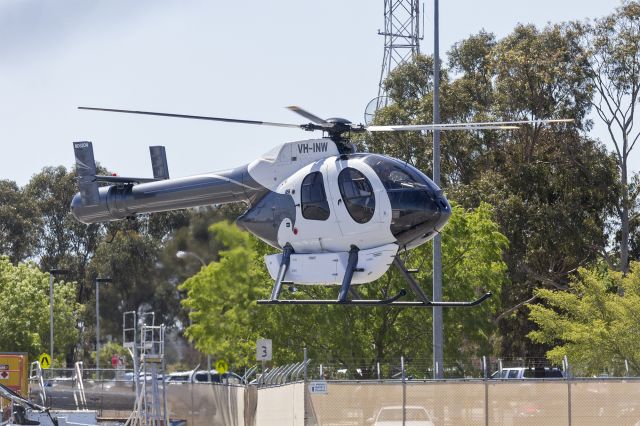 MD Helicopters MD 500 (VH-INW) - Gunn Resources (VH-INW) McDonnell Douglas Helicopters MD-520N departing Wagga Wagga Airport.
