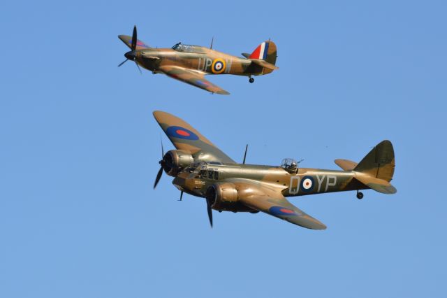 R4118 — - Hurricane & Bristol Blenheimbr /The Victory Show, Cosby, UK