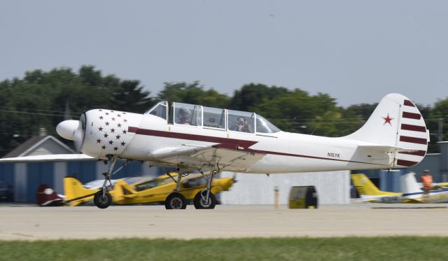 YAKOVLEV Yak-52 (N15YK) - Airventure 2019