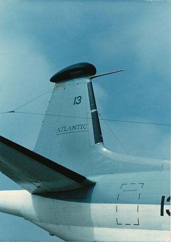 DASSAULT-BREGUET Atlantique 2 (13MARINE) - Tail of a German Navy Atlantic aircraft at a NAS New Orleans Air Show