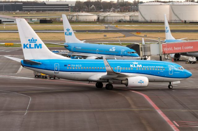 Boeing 737-700 (PH-BGD) - 14th January, 2017