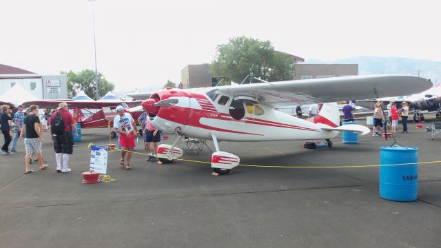 Cessna Centurion — - Cessna 195 with the RARE pilots side door