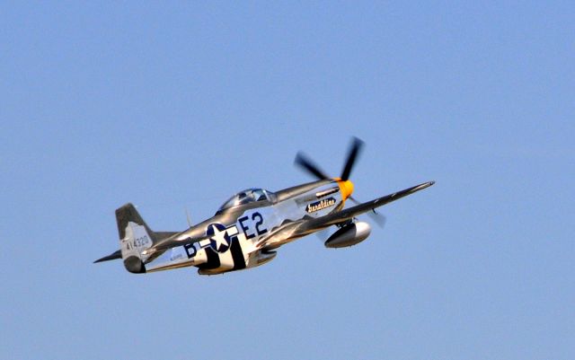 North American P-51 Mustang (N5500S) - 08272011  Wings Over Waukesha Airshow