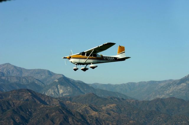 Cessna 175 Skylark (N7688M) - Fly by at 3,000 feet