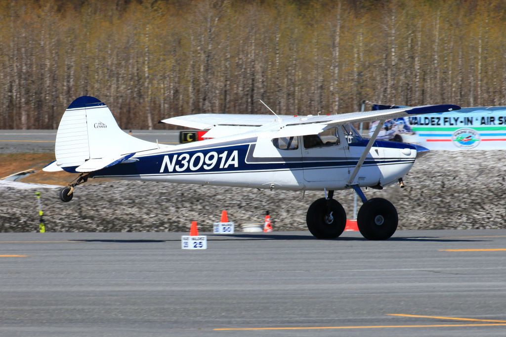 Cessna 170 (N3091A) - Competing in 2022 Valdez STOL competition