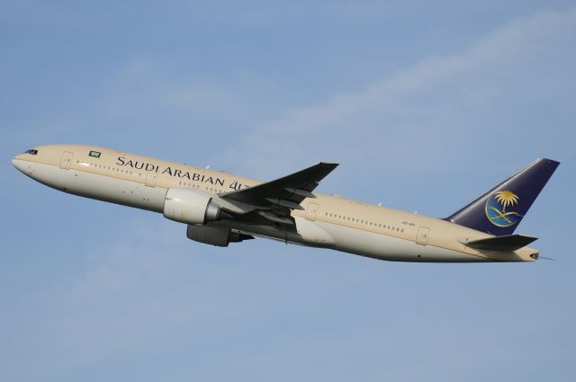 Boeing 777-200 (HZ-AKI) - Seen at KIAD on 6/14/2009.