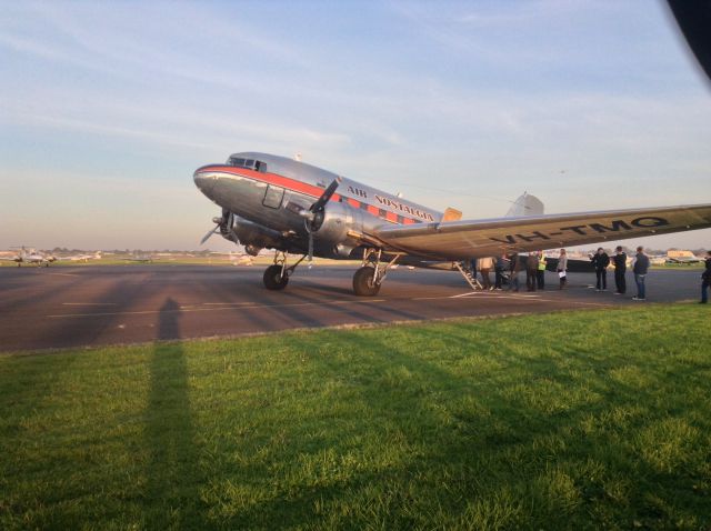 Douglas DC-3 (VH-TMQ) - Moorabbin airport 