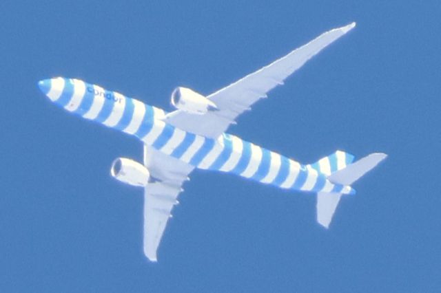 Airbus A330-300 (D-ANRF) - D-ANRF Airbus A-330-941N Condor Flugdienst DE24200 De Frankfurt FRA. Vers Toronto YYZ Altitude 11582 Mètres. Vitesse 849 KM/H. Survolant la ville de Lavaltrie QC. Le 07-03-2025 à 13:27