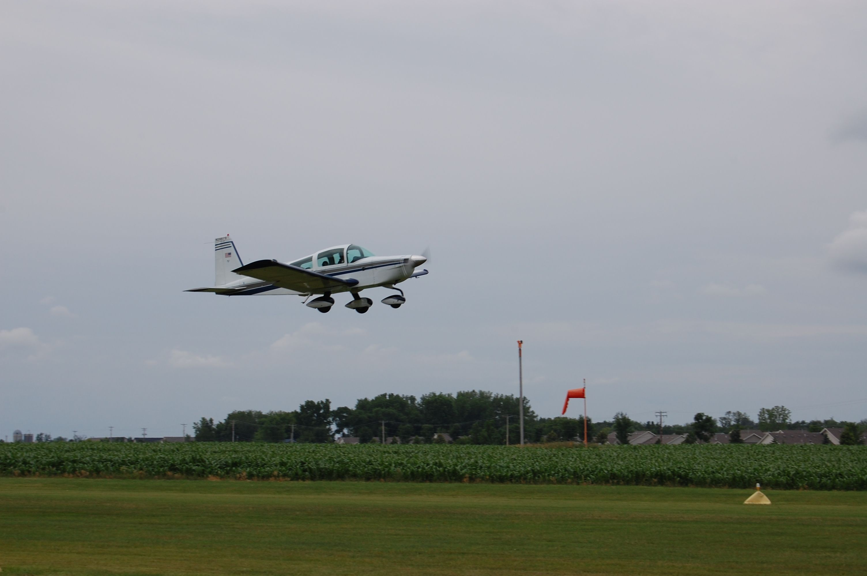 Grumman AA-5 Tiger (N28879) - Grumman Tiger low pass