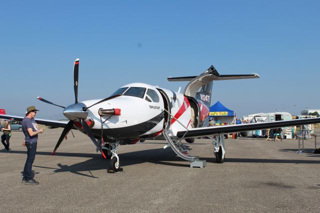 Pilatus PC-12 (N1247E) - Pilatus PC12 at KBJC.