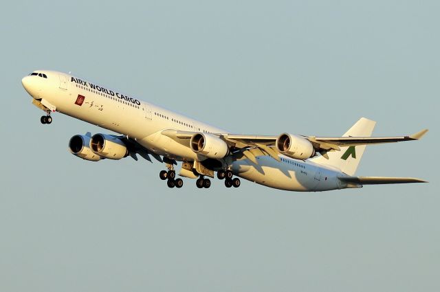 Airbus A340-600 (9H-FFC) - 'LEGEND 1789' departing to Keflavik    (9/18)