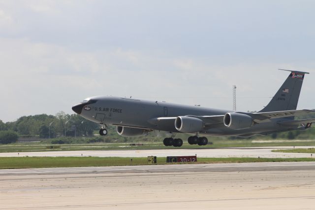 — — - At "Charlie" Taxiway at Gary Regional Airport.