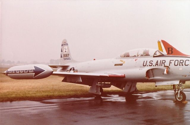 Lockheed T-33 Shooting Star (53-5817) - USFA T-33 at the EAA Fly In