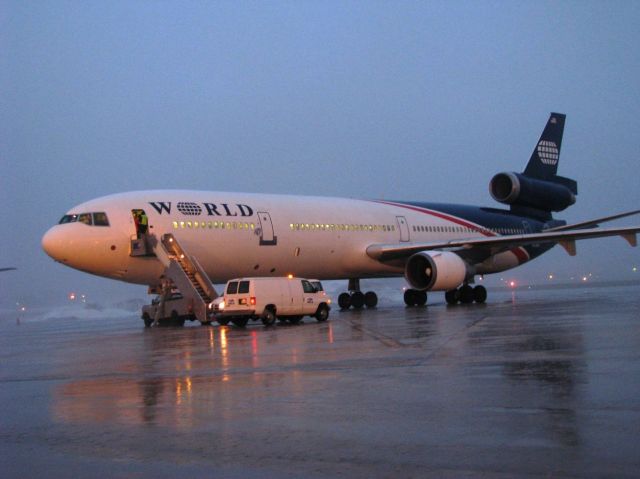 Boeing MD-11 (MDG11) - World Airways DOD military flight at KRFD