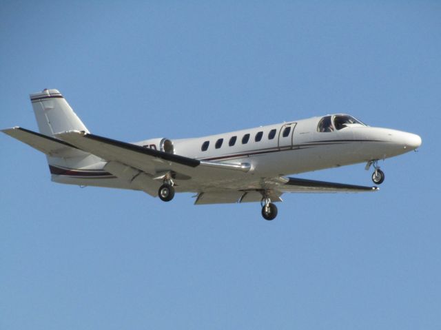 Cessna Citation V (N95TD) - Landing RWY 20R