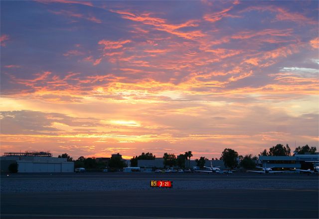 — — - Sunset at Phoenix-Scottsdale