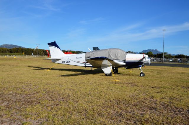 Beechcraft Bonanza (33) (VH-CEH) - Beech debonair at Flinders Island, Mar 2019